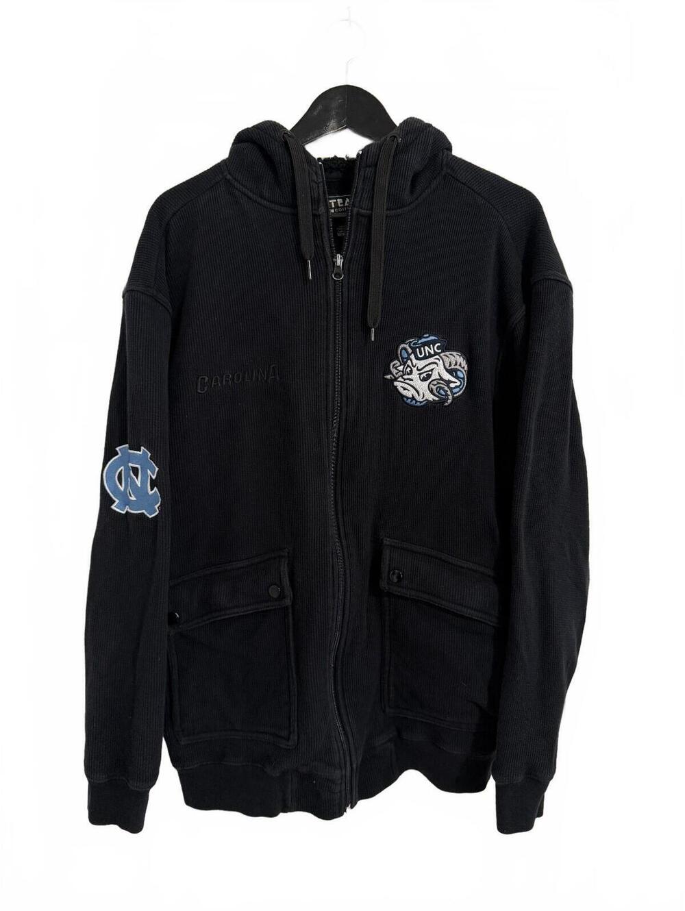 UNC Tar Heels Fleece-Lined Hoodie Sweatshirt Men's Sz Large
